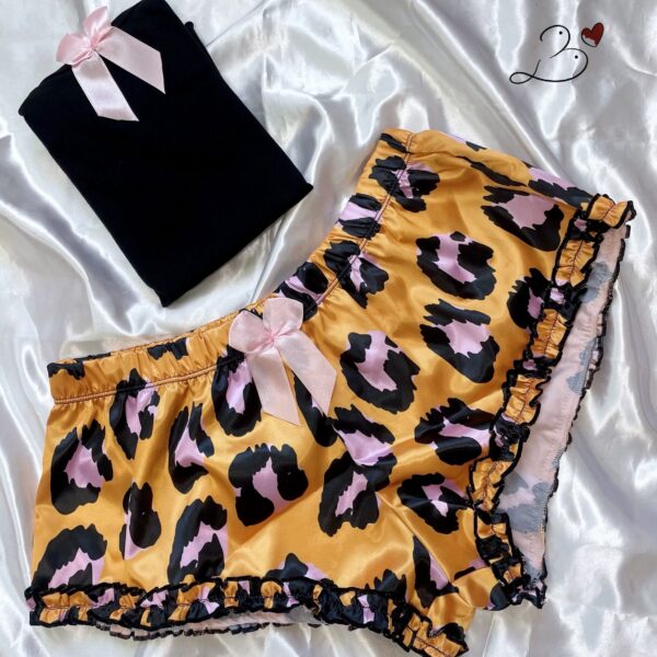 Orange Animal Print